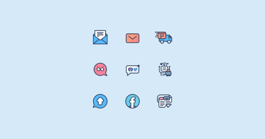 Elige una Plataforma para enviar la campaña