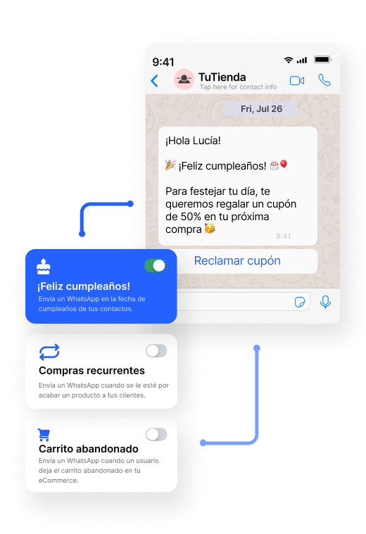 Automatizaciones de whatsapp marketing para comercio conversacional en dialecto