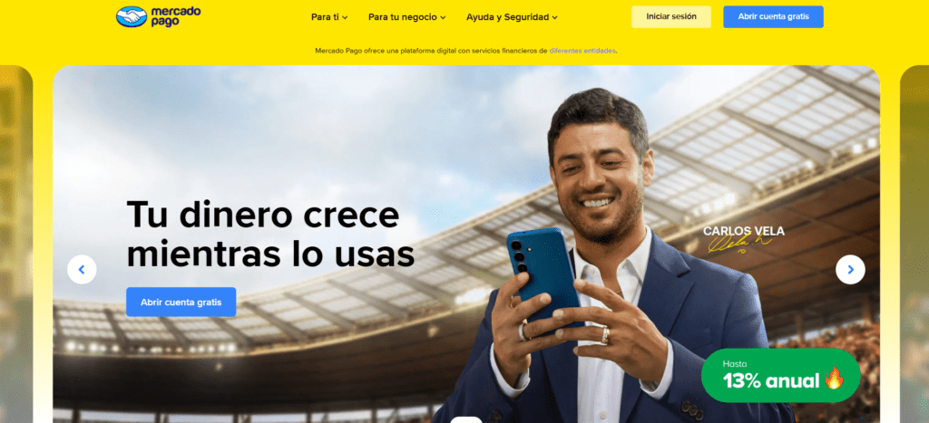 Mejores pasarelas de pago en Latinoamérica: Mercado Pago