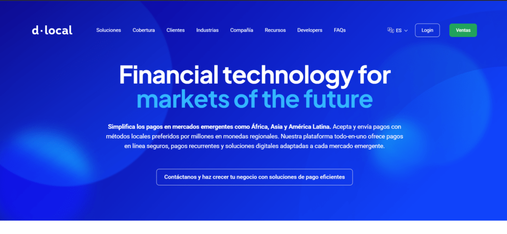Mejores pasarelas de pago en Latinoamérica: dLocal